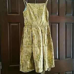 Vintage Gold Dress